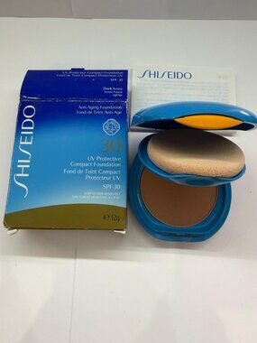 SHISEIDO UV Protective Compact Foundation SPF 30 COLOR: Dark Ivory (SP70) BNIB